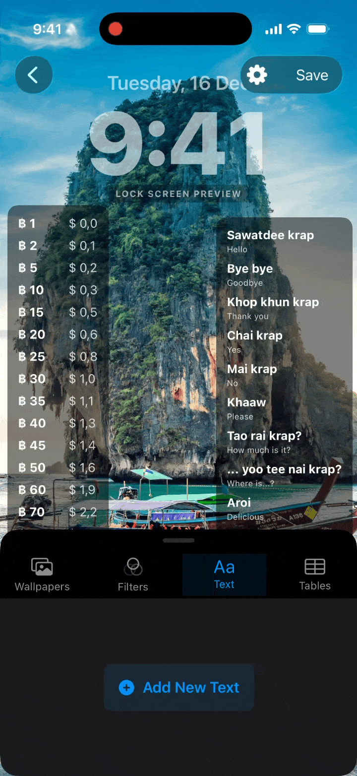 Add Custom Notes demo